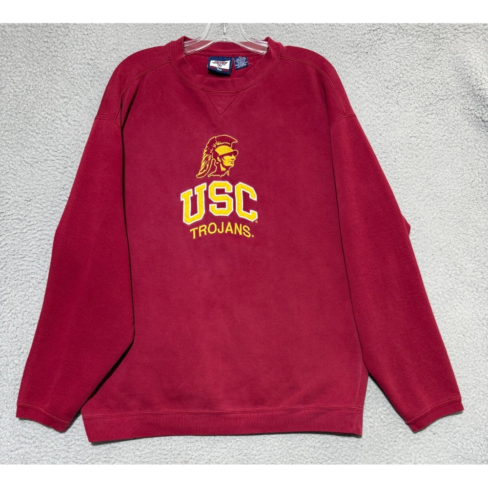 Vintage Varsity Athletic by Cadne USC Trojans sweater Mens size XL